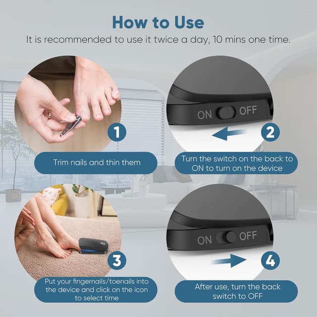 Thumbnail 5 de Nagelpilz Lasergerät 15 LEDs