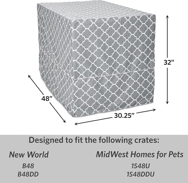 Thumbnail 6 de New World XL Dog Crate Cover 122 cm