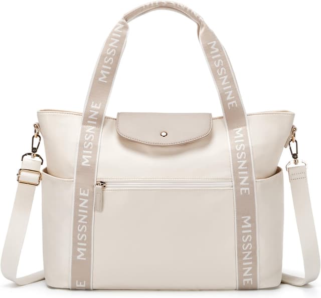 Detalle de Missnine 15,6-Zoll Laptoptasche Tote Bag Damen