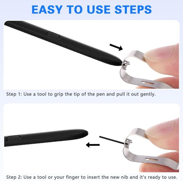 Detalle de flintronic : 10 pointes de stylet tactile de remplacement compatibles Galaxy S6 à S23 Ultra et Note