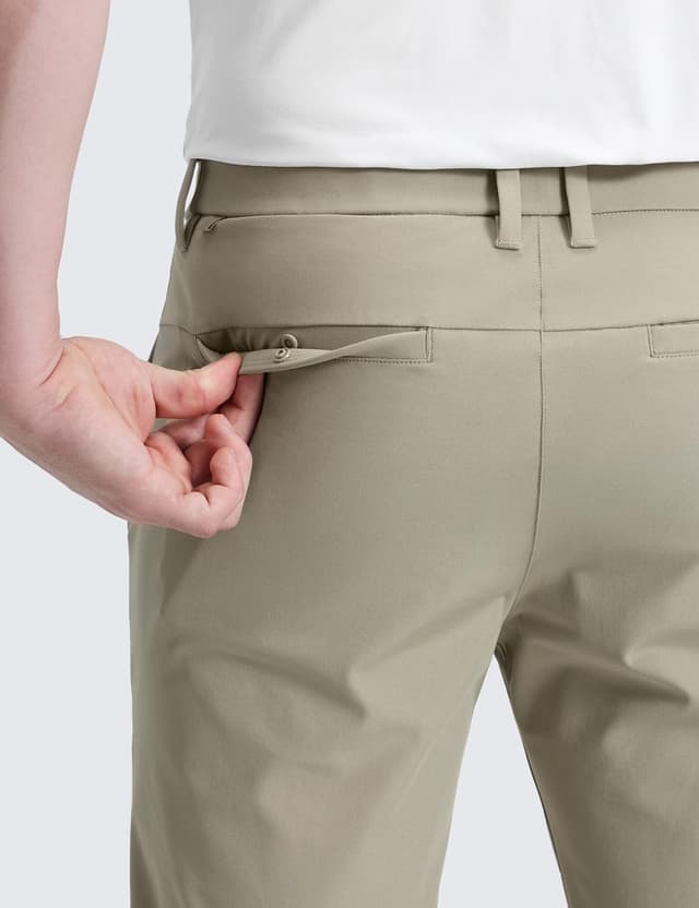 Detalle de CRZ YOGA Pantaloni da golf da uomo comodi e leggeri con asciugatura rapida (76/81/86 cm)