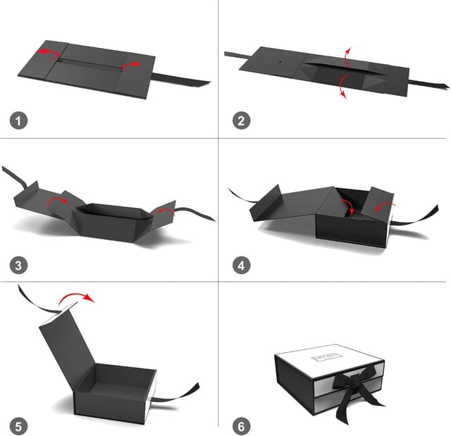 Thumbnail 5 de JiaWei Geschenkbox Stil-1 24 x 24 cm
