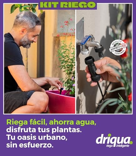 Detalle 2 de DRIQUA Kit de riego por goteo balcones