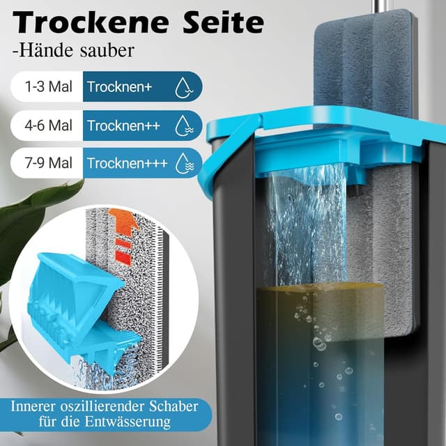 Thumbnail 5 de MASTERTOP Wischmopp Set 6 Stück 🧹