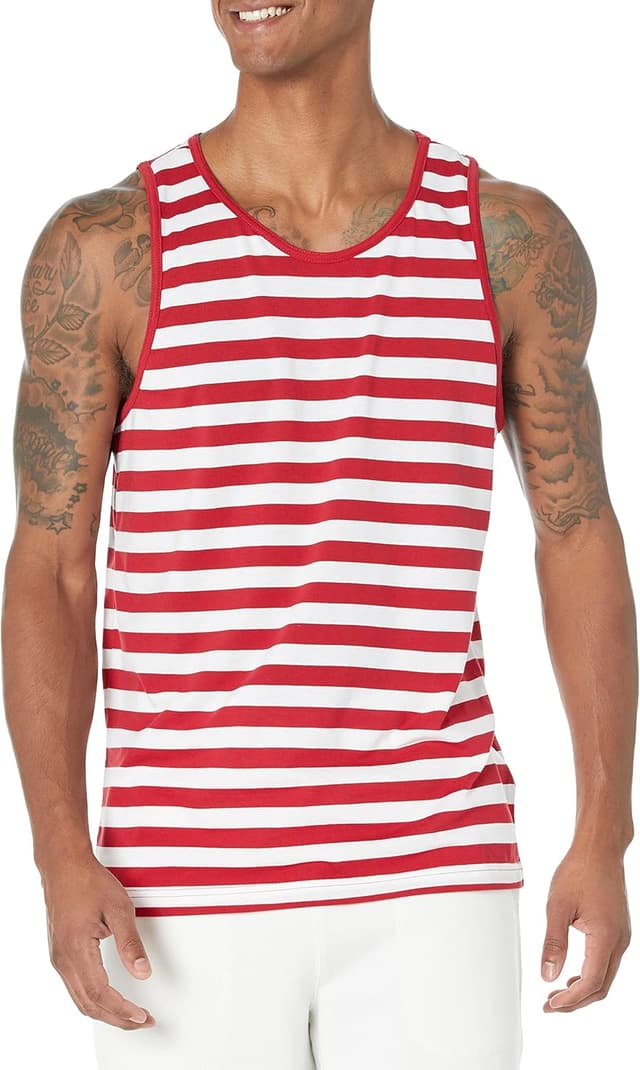 Detalle 2 de Amazon Essentials Men’s Tank Tops, Regular Fit