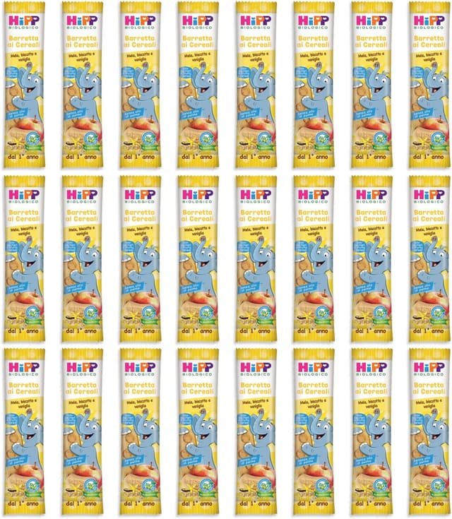 Imagen de HiPP Barrette ai Cereali Bio 24 pezzi 🍎 en OfertitasTOP
