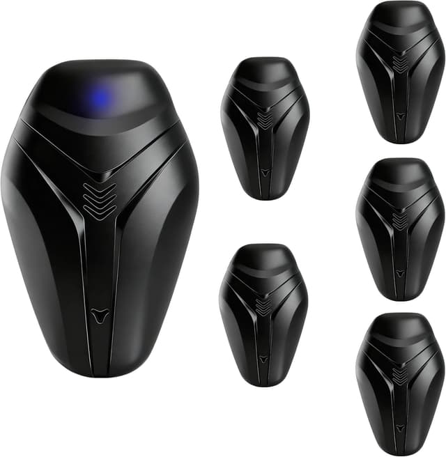 Detalle de Ultrasonic Pest Repeller 6‑pc Black