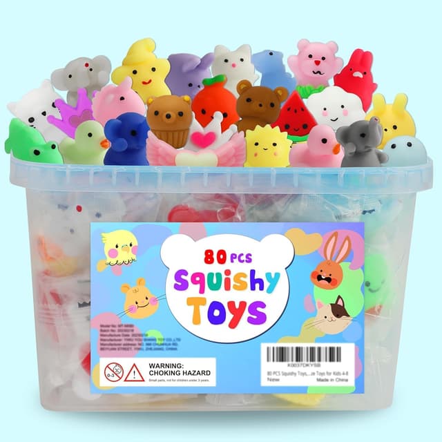 Imagen de Kawaii Mochi Squishies 80pcs Party Favors en OfertitasTOP