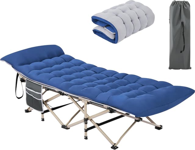Detalle de Yaheetech Cama de Campamento Plegable 150 kg