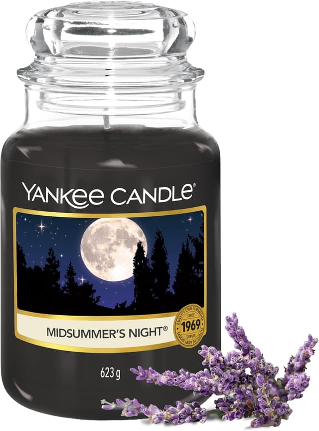 Imagen de Yankee Candle Midsummer's Night Large Jar 150 hrs 🕯 en OfertitasTOP