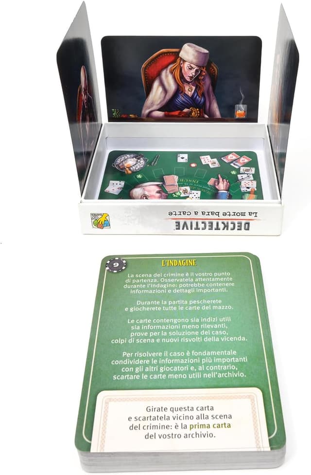 Detalle 1 de Decktective La morte bara a carte