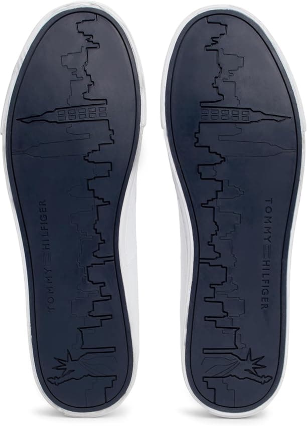 Thumbnail 6 de Tommy Hilfiger Essential Leather Sneaker 👟 Hombre Blanco 42