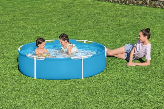 Detalle 1 de BESTWAY My First Frame Pool Infantil Ø152x38 cm Azul 💦