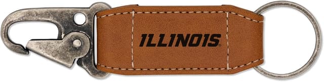 Detalle de Rico Industries NCAA Laser Engraved Carabiner Keychain