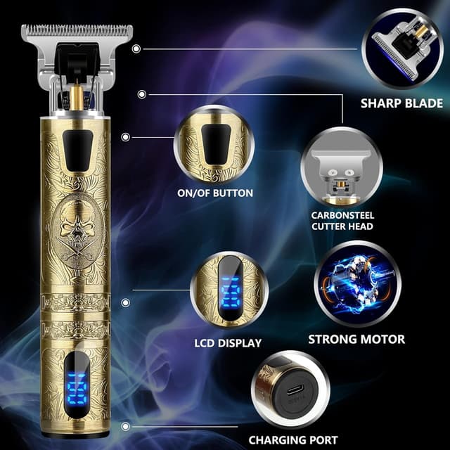 Detalle 2 de Electric beard trimmer with 180 mins