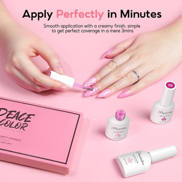 Thumbnail 4 de PEACECOLOR Vernis Semi Permanent 10ML