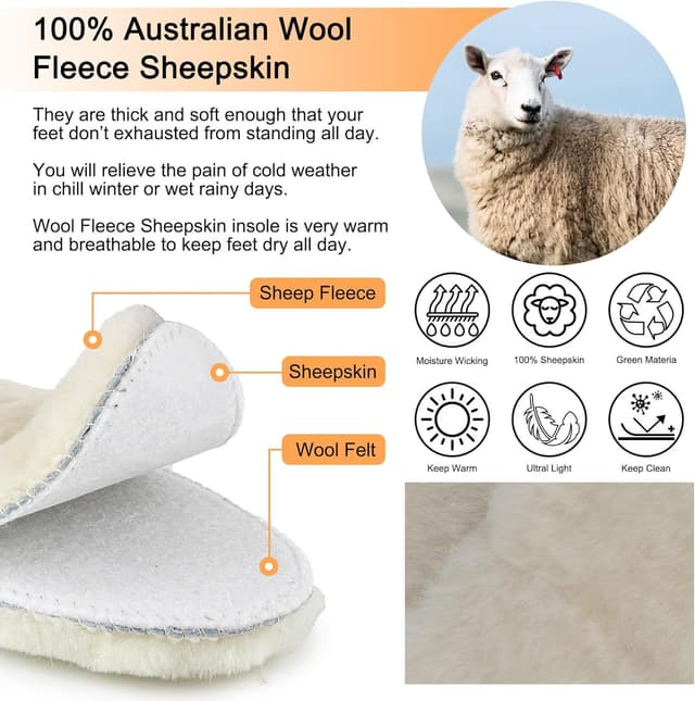 Thumbnail 3 de riemot Echte Lammfell Einlegesohlen Damen EU39