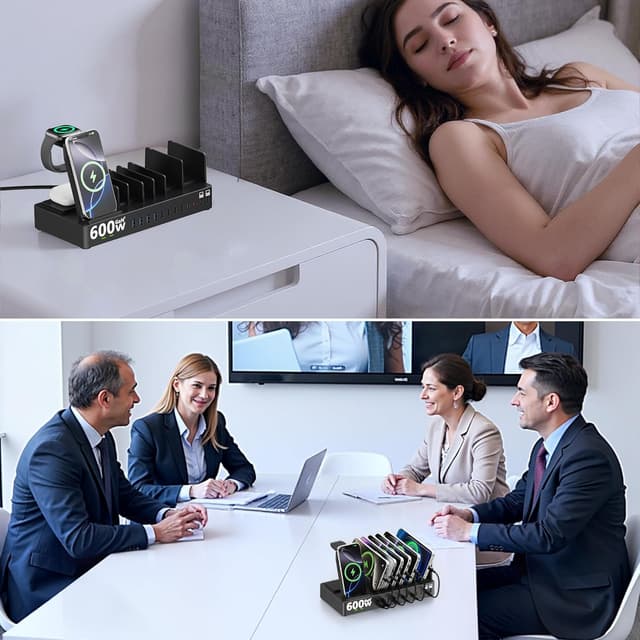 Thumbnail 5 de 600W 15-in-1 Wireless Charging Station for Apple