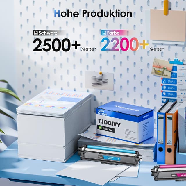 Detalle de NOGIVY TN241/245 Toner 4er-Pack