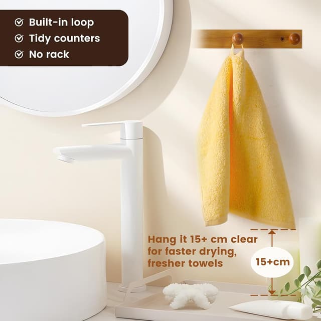 Detalle 2 de SEMAXE 100% Cotton Washcloths 12-Pack (13 × 13 Inch) Soft Yellow Face Towels