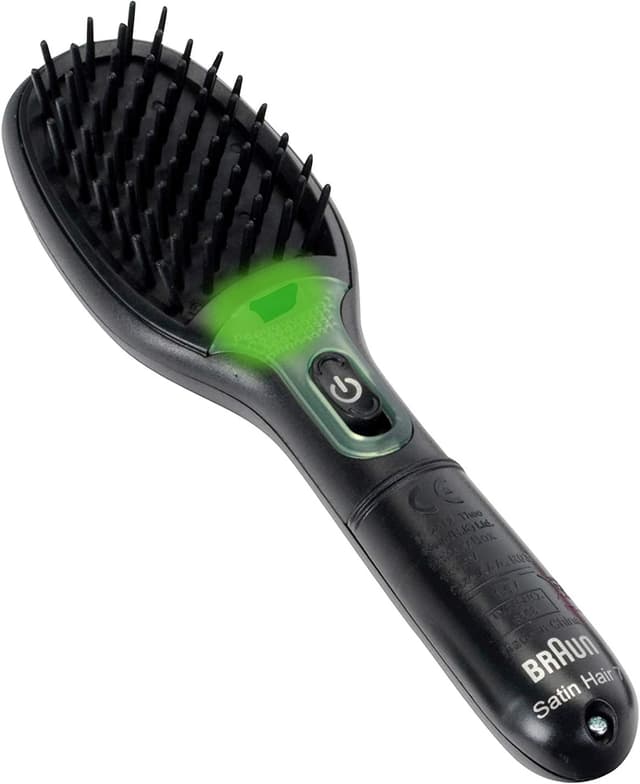 Detalle de Theo Klein Mega Set 5873 „Braun Satin Hair 7“ mit Haarglätter, Fön & Zubehör (ab 3 Jahren)