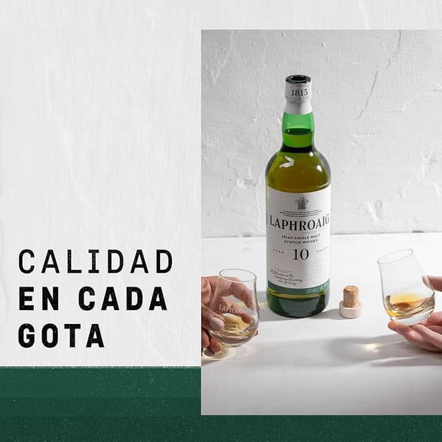 Thumbnail 5 de Laphroaig 10 años Whisky Escocés Islay 🥃 750ml