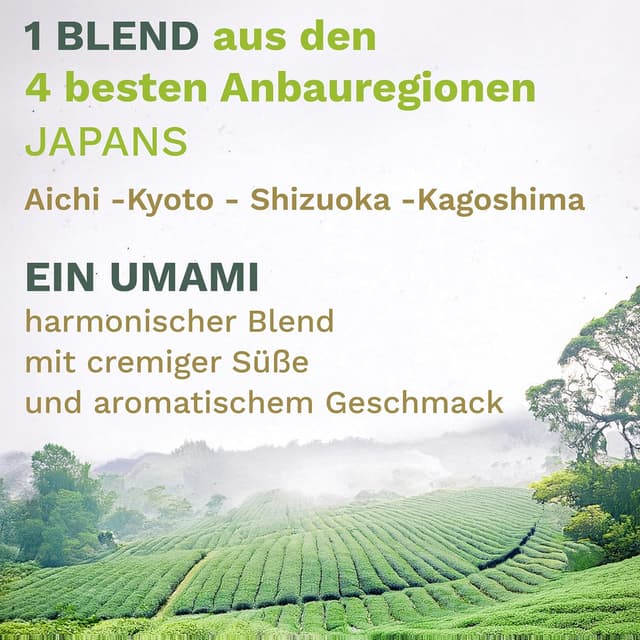 Detalle de Creano Bio Matcha Tee Ceremonial (50 g) – 100% reiner Matcha aus Japan, Laborgeprüft