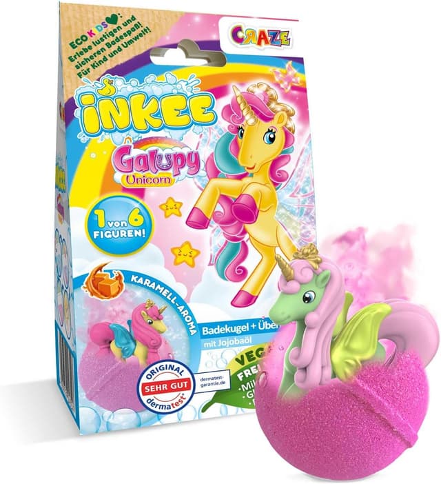 Thumbnail 6 de INKEE Bombas de baño unicornio 5-Pack