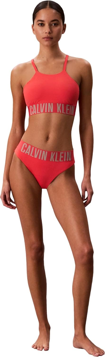 Detalle 2 de Calvin Klein Bikini LV00Q61190 pantaloni da nuoto da donna (pacco da 1)