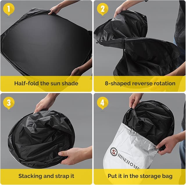 Thumbnail 6 de SHINEHOME Subaru Crosstrek Sun Shade