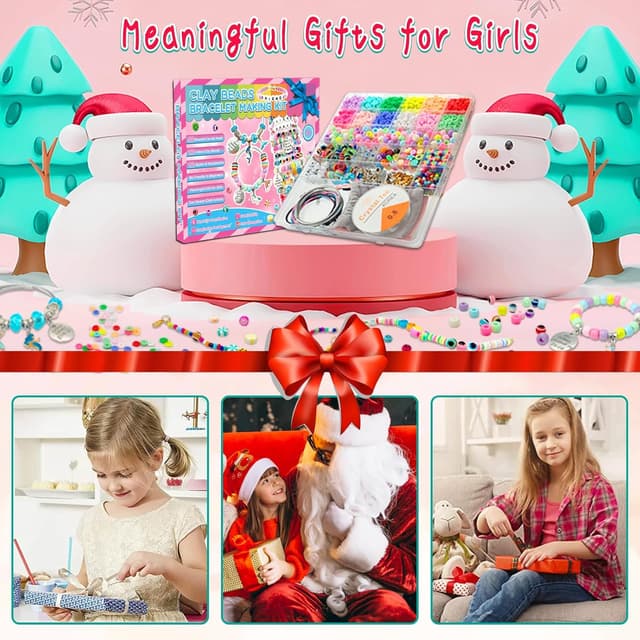 Thumbnail 5 de leitait Girls Toys Bracelet Making Kit 3400pcs jewelry kit