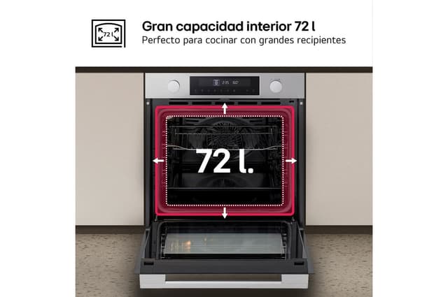 Thumbnail 5 de LG WS5D7230S Horno pirolítico 72 L, convección