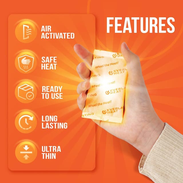 Thumbnail 1 de Everlasting Heat Hand Warmers 40 Pairs