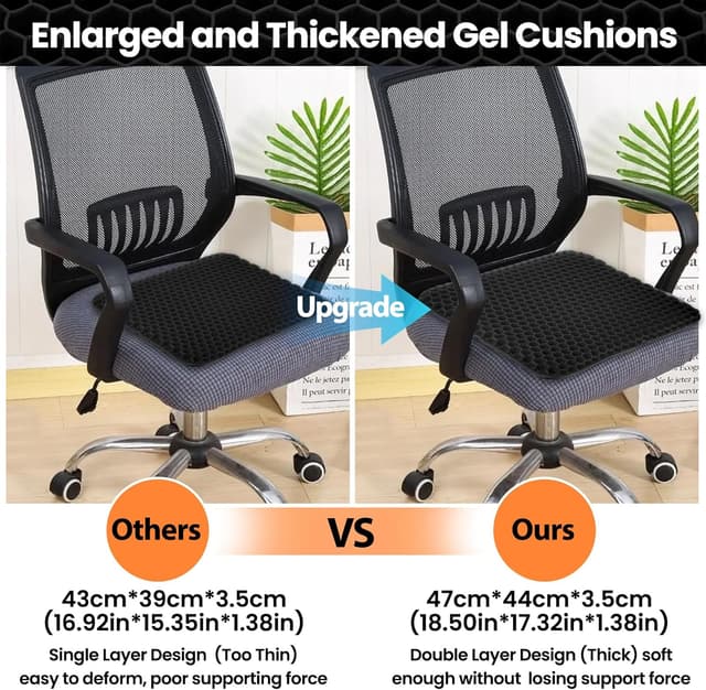 Thumbnail 2 de BTDZDD Cuscino In Gel 47x44x3,5 cm