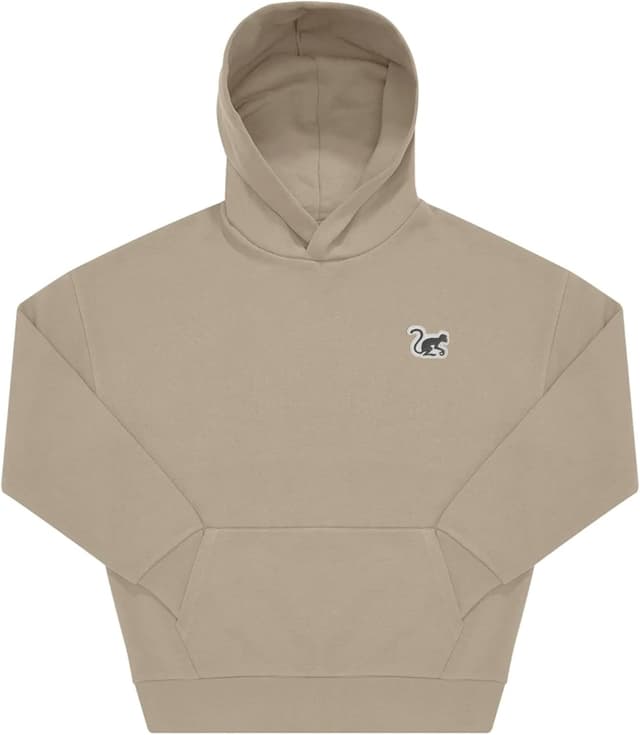 Thumbnail 6 de Surf Monkey Hoodie à capuche oversize en coton biologique (sans cordon) – adulte