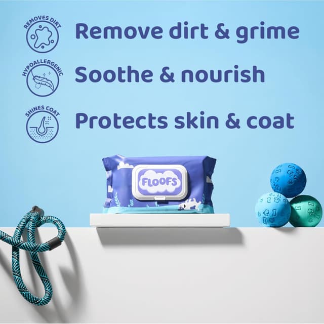 Thumbnail 4 de Floofs Antibacterial Dog Wipes 100 Pack
