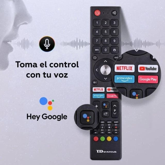 Thumbnail 2 de TD SYSTEMS QLED M40K21GLQ 40" Full HD Google Assistant Chromecast 📺