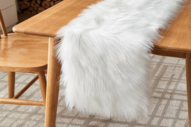 Detalle de DAOXU chemin de table blanc, 30x150 cm