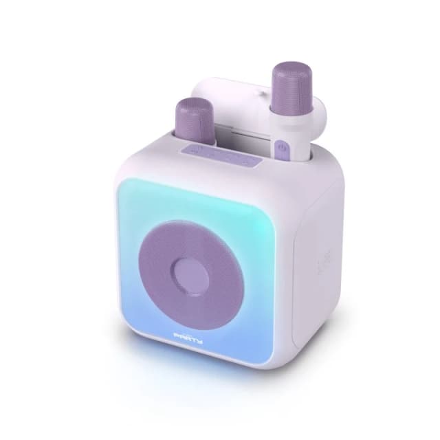 Detalle 2 de Big Ben Partybtkml Altavoz Karaoke Bluetooth con 2 micrófonos 🎤