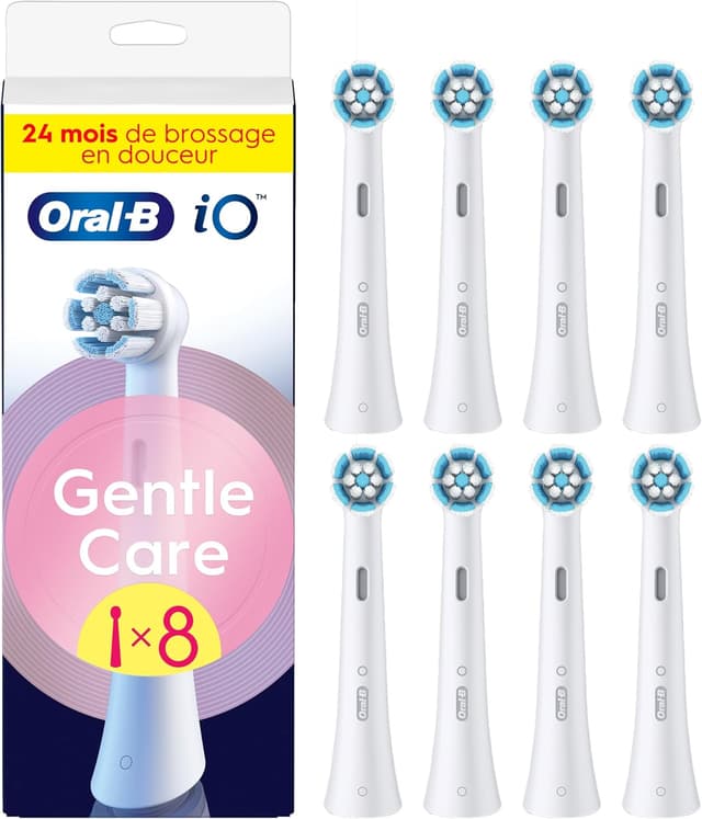Imagen de Oral-B Gentle Care 8 brossettes iO en OfertitasTOP