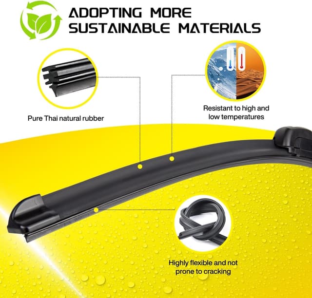 Detalle 2 de Dog Tail 22 Inch Wiper Blades for Ford F-150