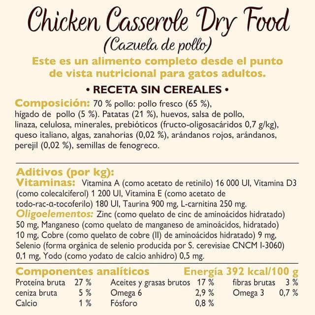 Detalle 2 de Lily's Kitchen Elaborado para gatos adultos 2 kg 🐱