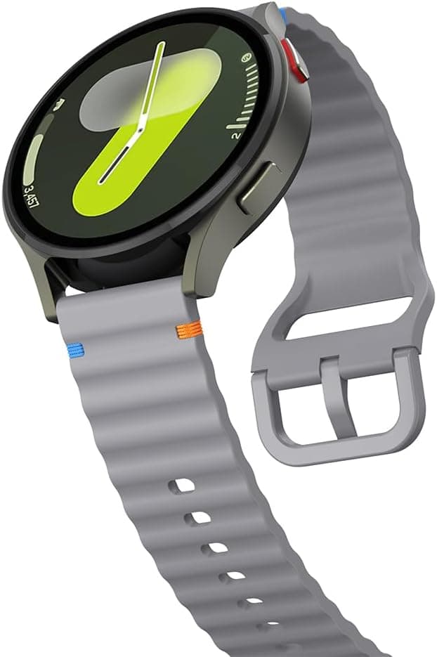 Detalle 1 de BYISYUE 20mm Silicone sport strap for smartwatches