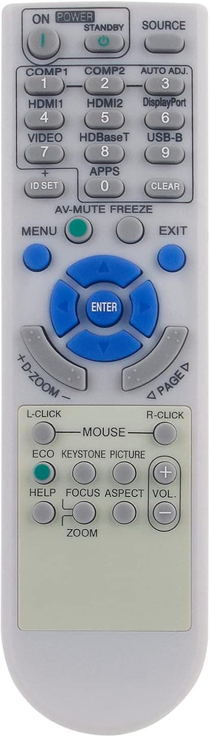 Detalle de VINABTY RD-472E projector remote control