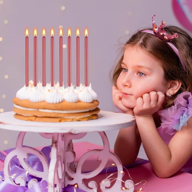 Thumbnail 4 de BEAN LIEVE 30 velas metálicas largas para tartas