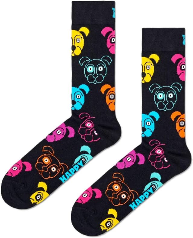 Detalle de Happy Socks chaussettes (lot de 3) mixte – motifs chiens