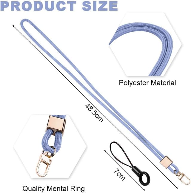 Thumbnail 1 de Vicloon Cordino Da Collo Viola Porta Badge