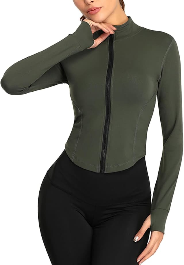 Thumbnail 6 de XDSP Damen Laufjacke Sportjacke Langarm