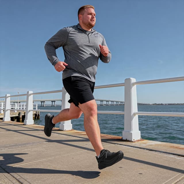 Detalle 2 de ALLSWIFIT Men’s Road Running Shoes Cushion Tennis Shoes with Arch Support (Active5K)