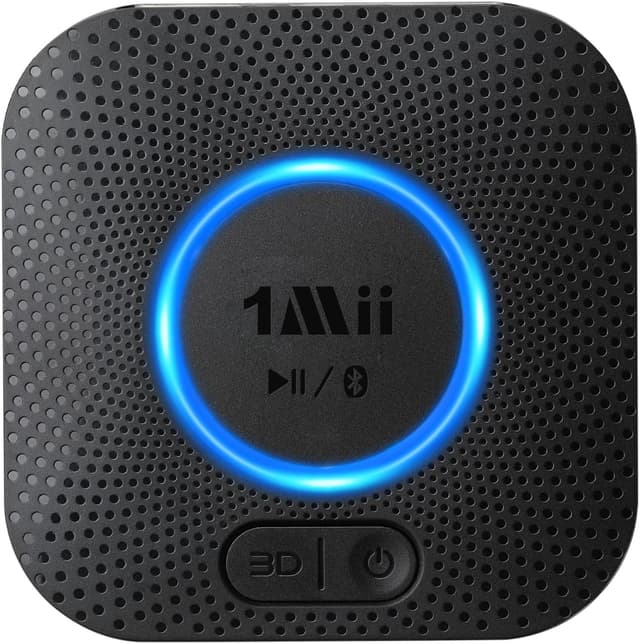 Detalle de 1Mii Ricevitore Bluetooth 5.3 B06+ con aptX HD, Jack 3,5 mm e RCA, Surround 3D